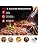 Alternative view of Meat Thermometer Digital for Grilling and Cooking - ANDAXIN Waterproof Ultra-Fast Instant Read Food thermometers with Backlight & Calibration for Kitchen, Deep Fry, BBQ, Grill(Red/Black), LCD