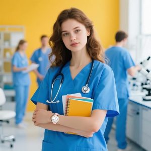 Alternative view of TWOPTION Nurse Watch for Women Waterproof Analog Silicone Watch with Second Hand Nursing Watch